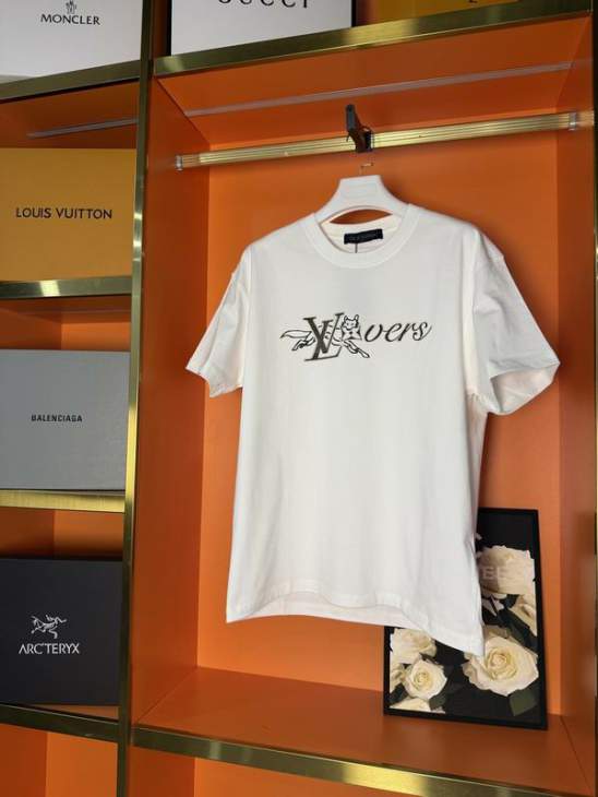 Picture of Louis Vuitton T Shirts Short _SKULVXS-Llzytx00086981